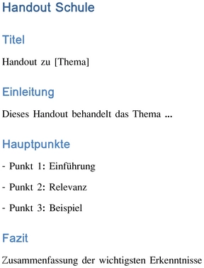 handout-zu-einem-thema-fuer-die-schule