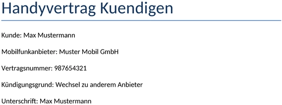 handyvertrag-kuendigung