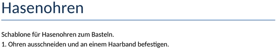 hasenohren-vorlage