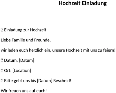 hochzeits-einladung