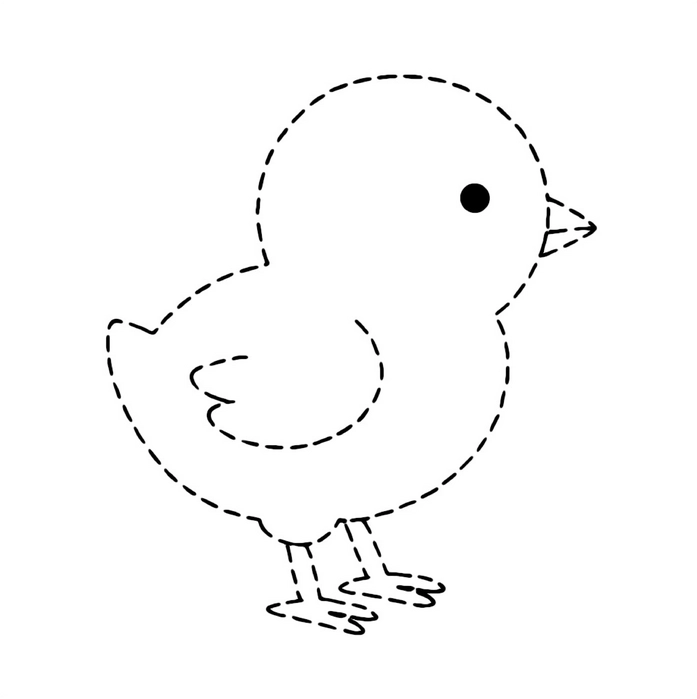 huhn-bastelvorlage