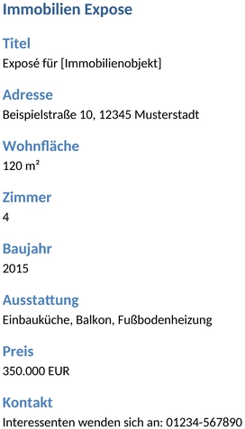 immobilien-expose