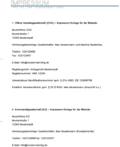 impressum-vorlage-fuer-verschiedene-gesellschaftsformen