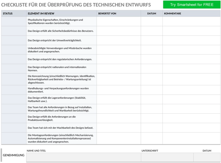 ingenieurwesen-design-pruefung-checkliste-word