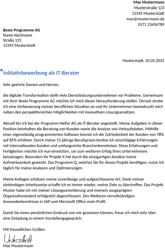 initiativbewerbung-muster-anschreiben