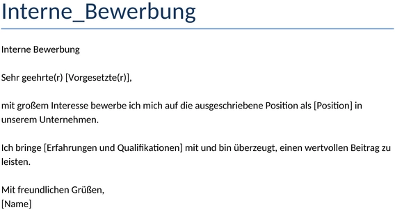 interne-bewerbung-vorlage