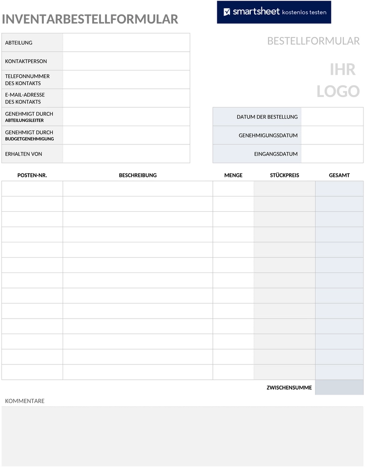 inventar-checkout-formular-word