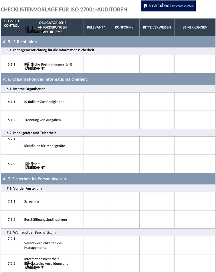 iso-27001-auditor-checkliste