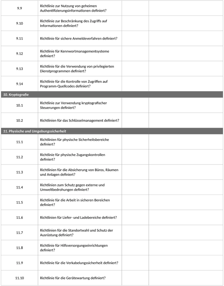 iso-27001-business-continuity-checkliste
