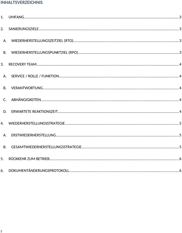 it-service-kontinuitaetsplan-vorlage