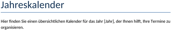 jahreskalender-planung