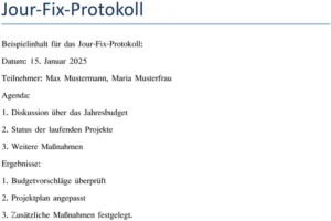 jour-fix-protokoll-vorlage-fuer-meetings-und-besprechungen