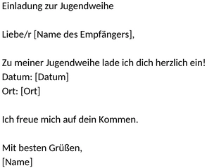 jugendweihe-einladung