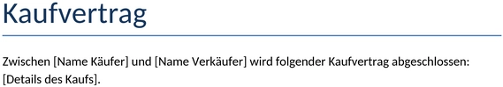 kaufvertrag-vorlage
