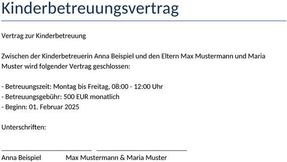 kinderbetreuung-vertrag