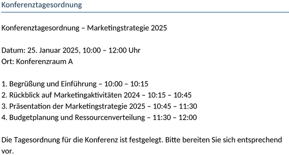 konferenz-tagesordnung