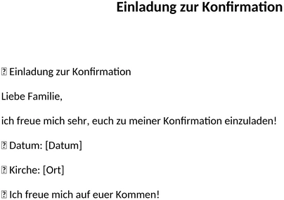 konfirmation-einladung