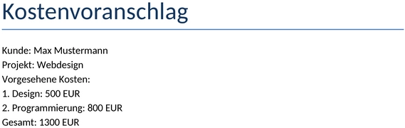 kostenvoranschlag-business-template