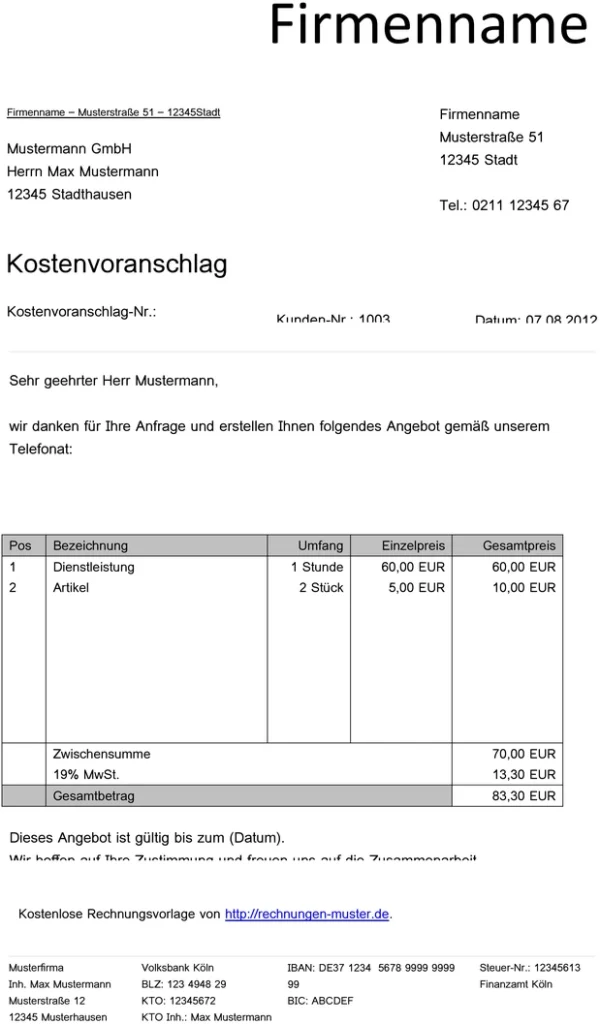 kostenvoranschlag-vorlage-fuer-professionelle-angebote