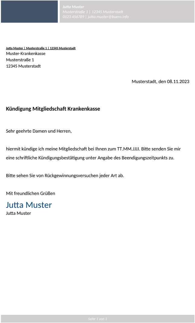 krankenkasse-kuendigung-muster