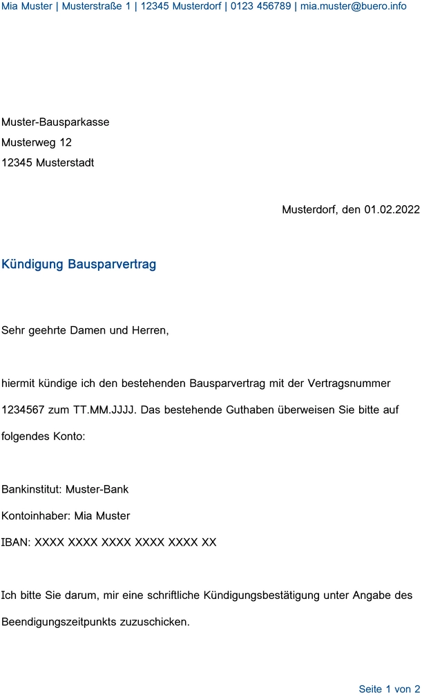 kuendigung-bausparvertrag-word-dokument