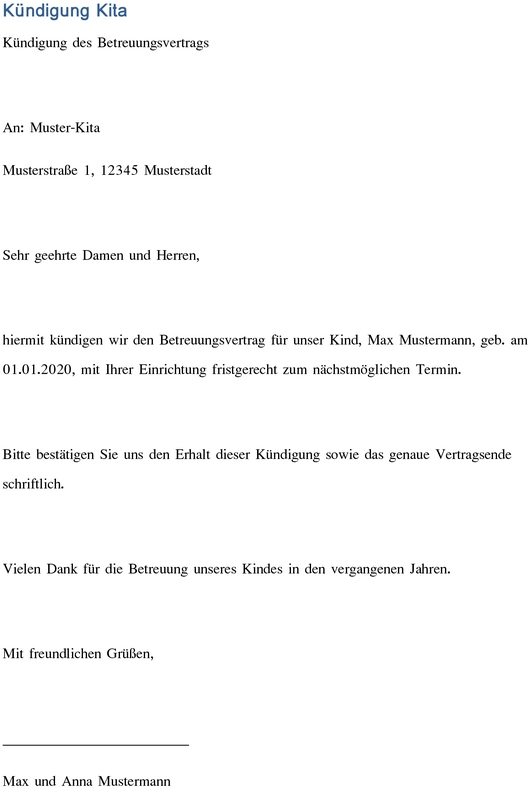 kuendigung-des-betreuungsvertrags-fuer-kind-in-der-kita