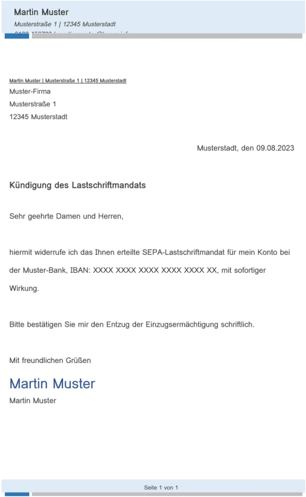 kuendigung-des-lastschriftmandats-der-bank-vorlage