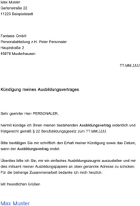 kuendigung-eines-ausbildungsvertrages