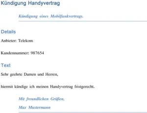 kuendigung-eines-handyvertrags-bei-telekom-vorlage