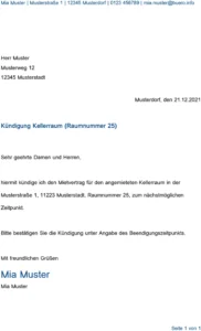 kuendigung-eines-kellerraums-vorlage