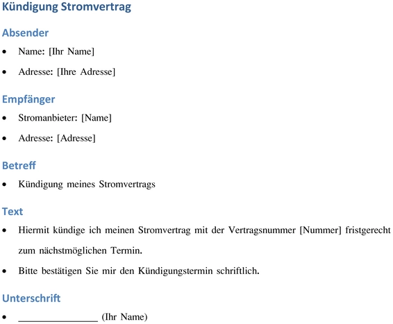 kuendigung-eines-stromvertrags-vorlage-fuer-einfachen-abschluss
