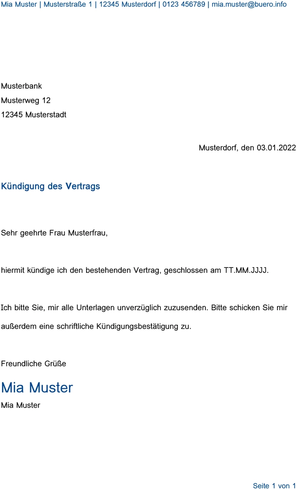 kuendigung-eines-vertrags-muster