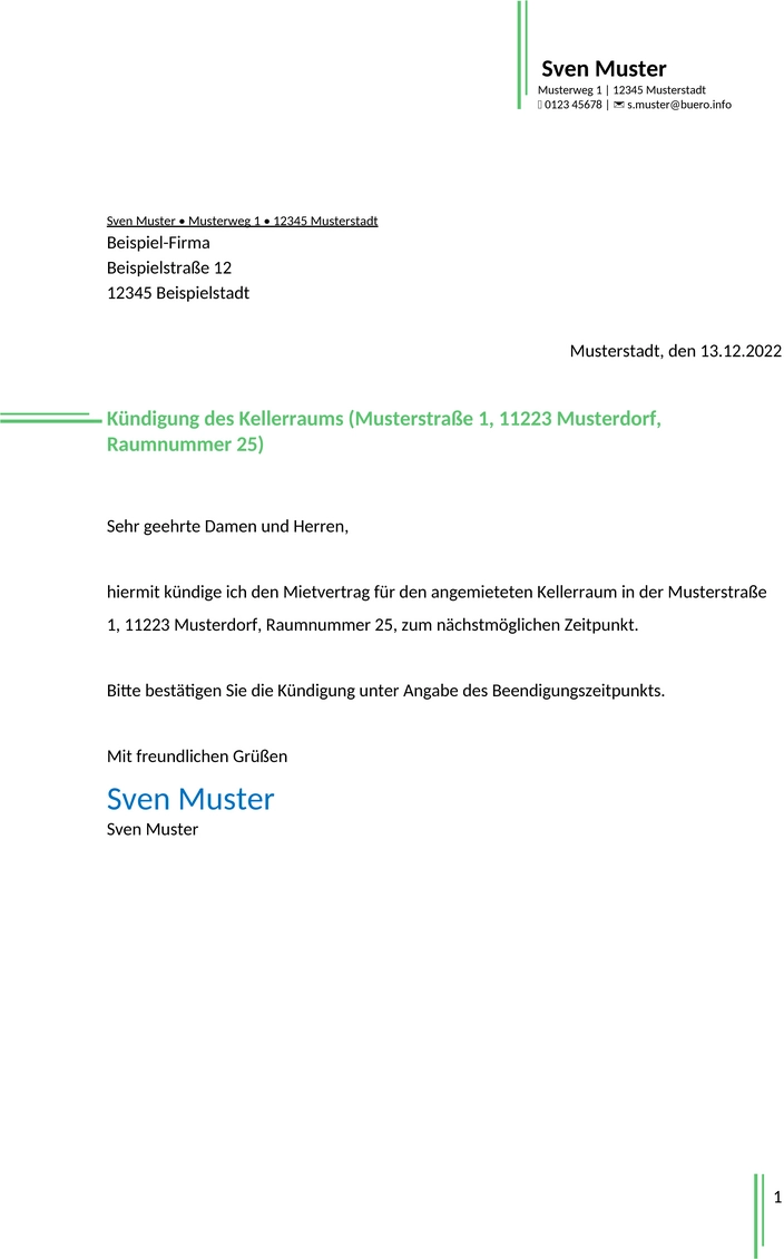 kuendigung-kellerraum