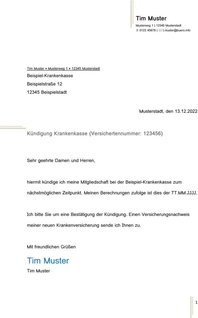kuendigung-krankenkasse-vorlage-gesundheit-vollmacht