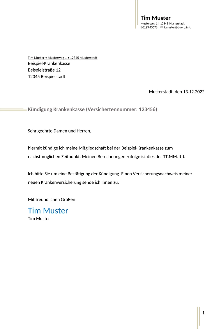 kuendigung-krankenkasse