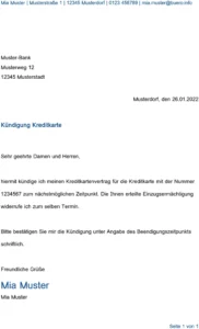 kuendigung-kreditkarte-vorlage-fuer-privatpersonen-und-unternehmen