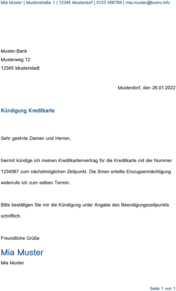 kuendigung-kreditkarte-vorlage-fuer-privatpersonen-und-unternehmen