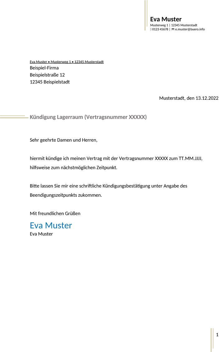 kuendigung-lagerraum