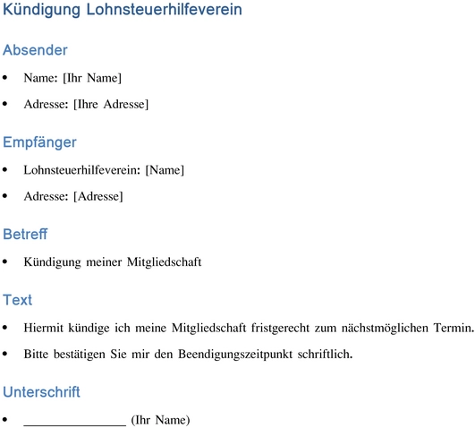 kuendigung-lohnsteuerhilfeverein-vorlage