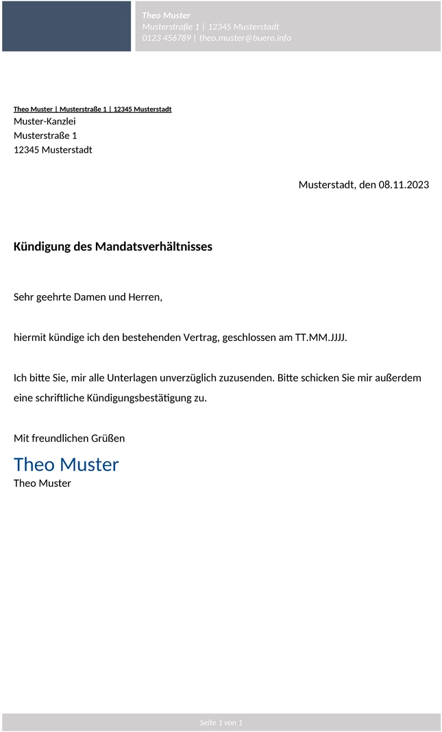 kuendigung-mandat-anwalt