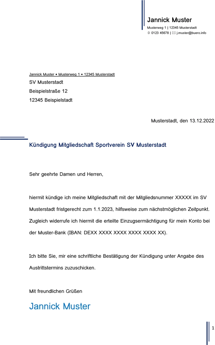 kuendigung-mitgliedschaft-sportverein-vorlage