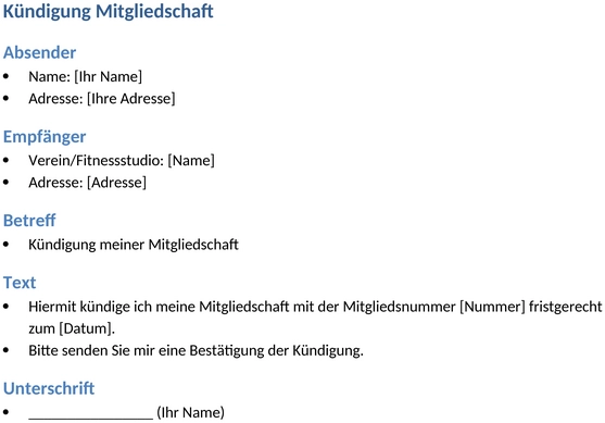 kündigung-mitgliedschaft