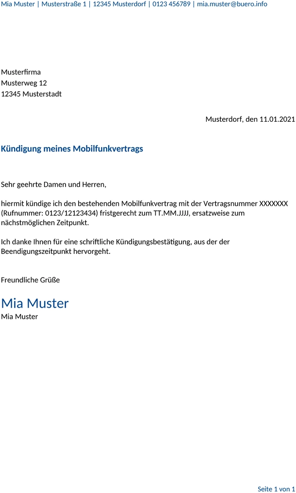 kuendigung-mobilfunkvertrag