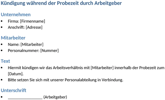 kuendigung-probzeit-arbeitgeber