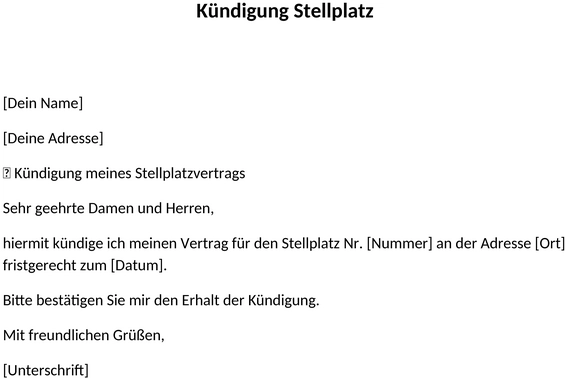 kuendigung-stellplatz-vorlage