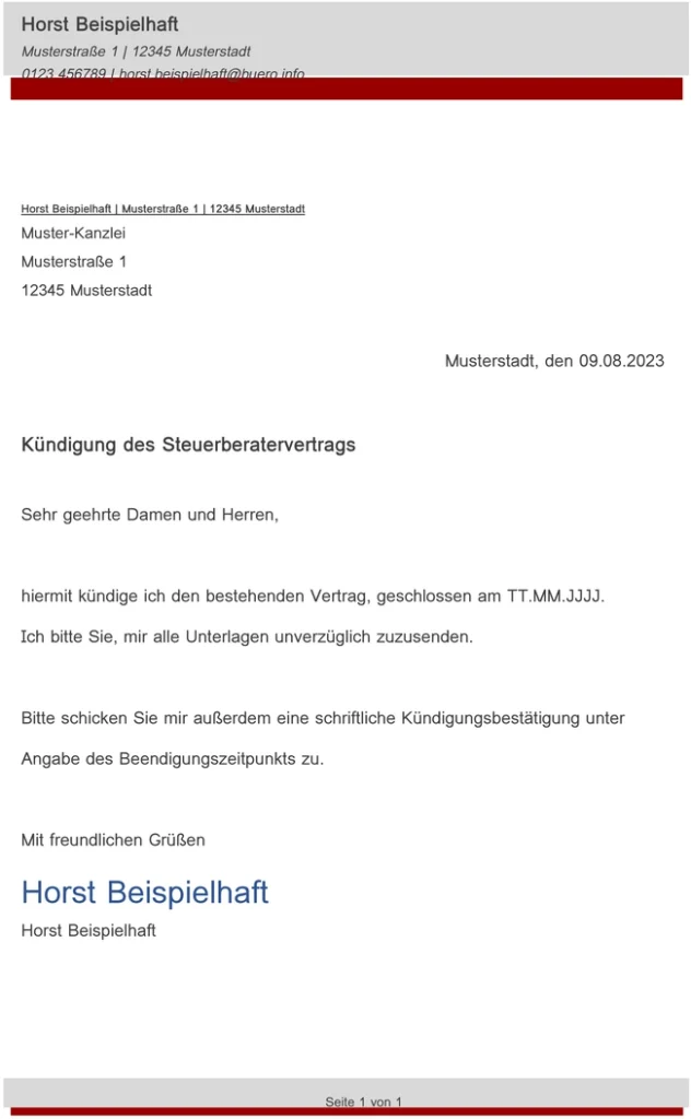 kuendigung-steuerberatervertrag
