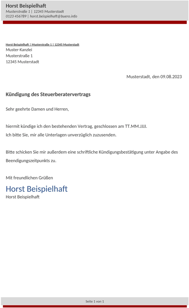 kuendigung-steuerberatervertrag