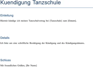 kuendigung-tanzschule-vertrag-klar-formell