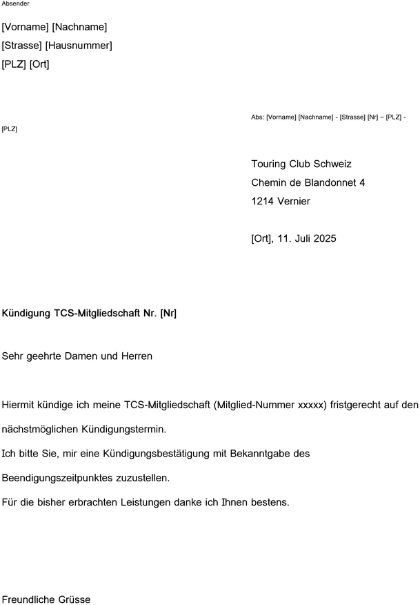 kuendigung-tcs-mitgliedschaft-vorlage-fuer-private-nutzung