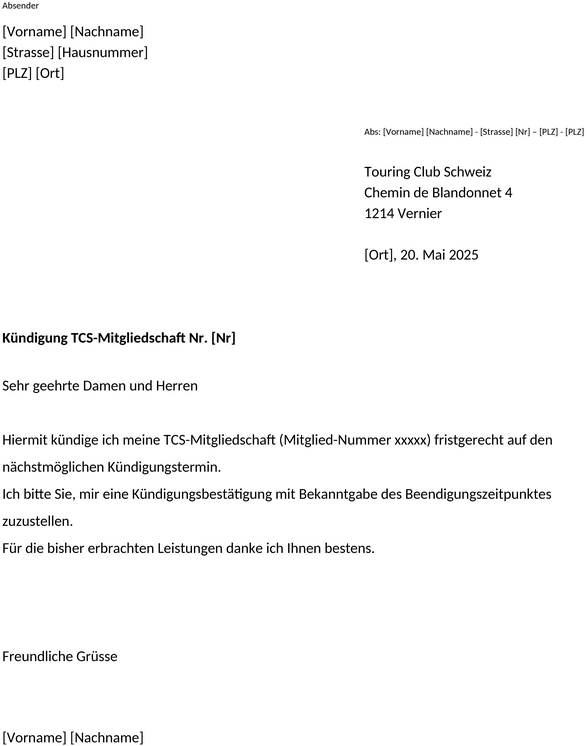 kuendigung-tcs-mitgliedschaft
